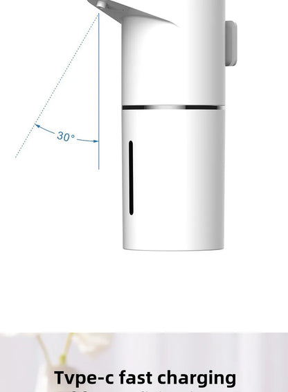 Household energy sensing multi gear contactless wall mounted vertical hand sanitizer rechargeable soap dispenser foam machine