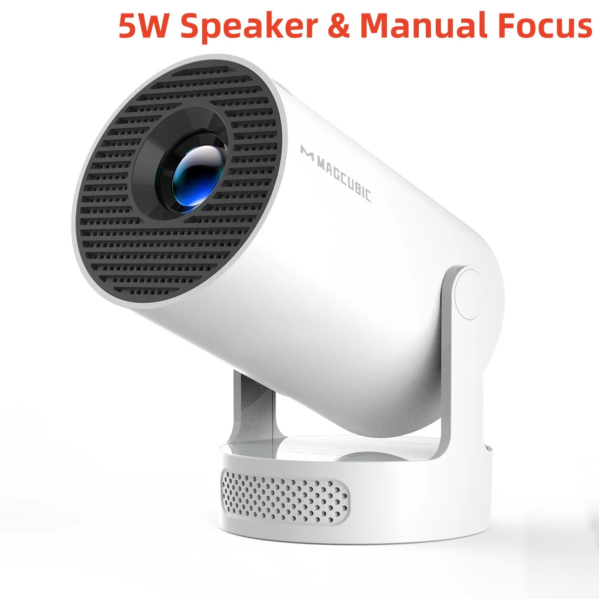 Magcubic HY300 Pro + Ultra Projector 4K 720P Portable Projector with WiFi 6 BT5.4 Auto Vertical Keystone 5W Speaker 180 Rotation