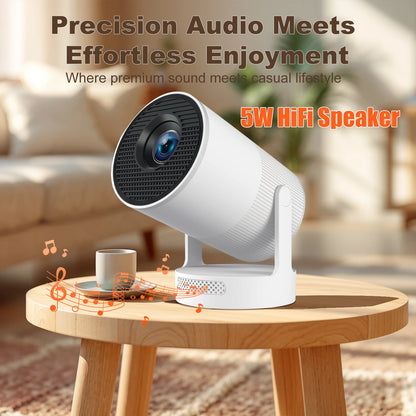 Magcubic HY300 Pro + Ultra Projector 4K 720P Portable Projector with WiFi 6 BT5.4 Auto Vertical Keystone 5W Speaker 180 Rotation