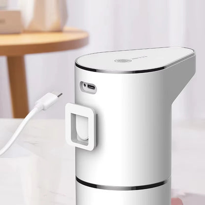 Household energy sensing multi gear contactless wall mounted vertical hand sanitizer rechargeable soap dispenser foam machine