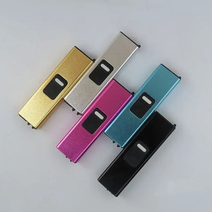 Portable High Power Pulse Single Arc Flameless Lighter Plasma USB Rechargeable Metal Windproof Lighter Creative Selected Gadgets